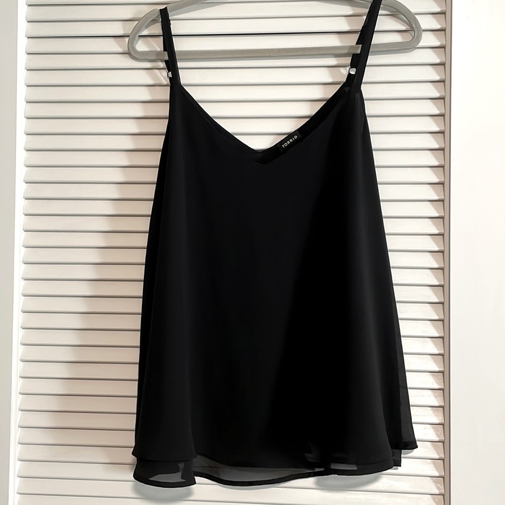 Torrid chiffon swing cami